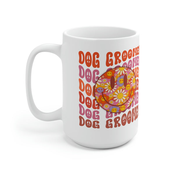 Dog Groomer Ceramic Mug 15oz