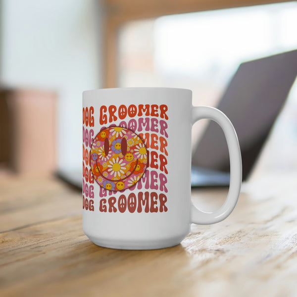 Dog Groomer Ceramic Mug 15oz