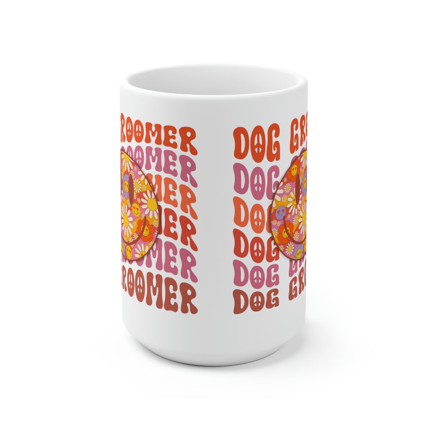 Dog Groomer Ceramic Mug 15oz